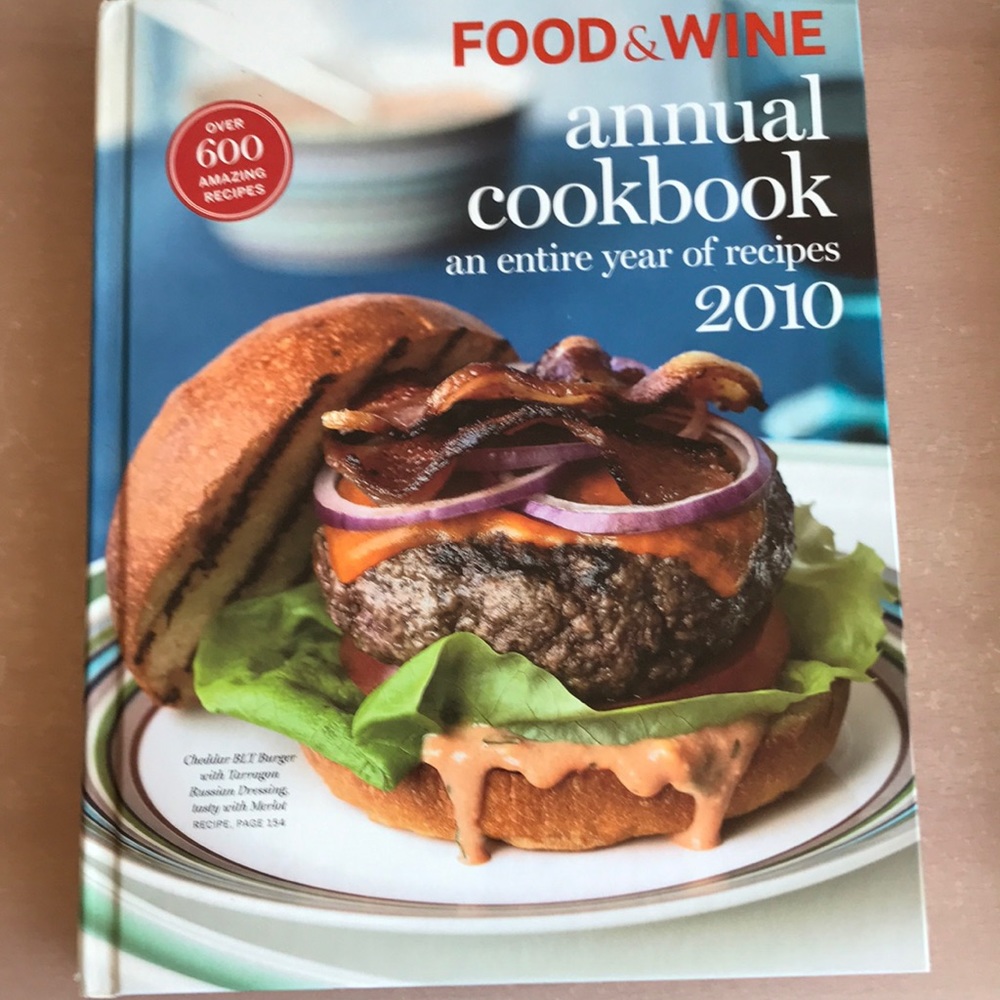 Food & Wine Cookbook for 2010
